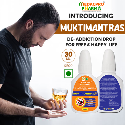 Medacpro Mukti Mantras De-Addiction Drops